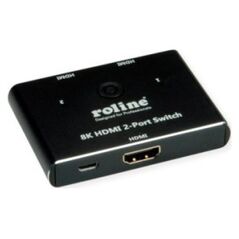 Roline Przełącznik ROLINE 8K HDMI, 2-głośnikowy