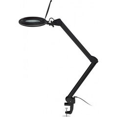 Goobay Lampa lupa LED z zaciskiem, 10 W, czarny