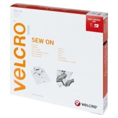 Velcro VELCRO rzep z haczykami i pętelkami do przyszywania 20 mm x 10 m czerwony