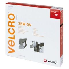 Velcro VELCRO rzep z haczykami i pętelkami do przyszycia 20 mm x 10 m brązowy