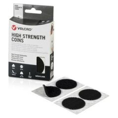 Velcro VELCRO Mocny rzep 6 punktów zaczepu 6 punktów pętli, rzep, DM 45mm czarny