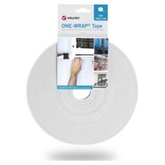 Velcro Taśma VELCRO One Wrap 25 mm, biała, 25 m