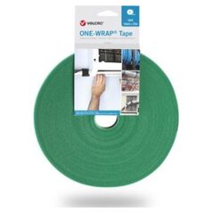 Velcro Taśma VELCRO One Wrap o szerokości 50 mm, zielona, 25 m