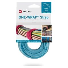 Velcro Taśma do wiązania VELCRO One Wrap 20 mm x 230 mm, 25 sztuk, turkusowa