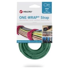 Velcro Taśma do wiązania VELCRO One Wrap 20 mm x 150 mm, 25 sztuk, zielona