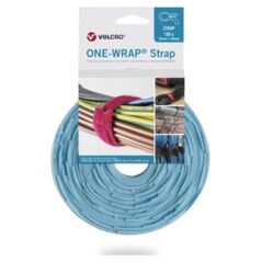 Velcro Taśma VELCRO One Wrap 20 mm x 200 mm, 100 sztuk, turkusowa