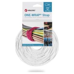 Velcro Taśma VELCRO One Wrap 20 mm x 330 mm, 100 sztuk, biała