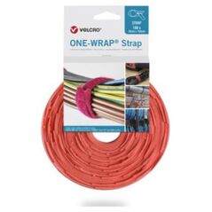 Velcro Taśma VELCRO One Wrap 25 mm x 300 mm, 100 sztuk, pomarańczowa
