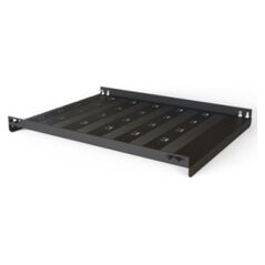 SCHROFF Półka SCHROFF Varistar 19'', stacjonarna, 75 kg, RAL 7021, 600W 800D