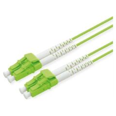 Roline Kabel światłowodowy ROLINE 50/125m OM5, LC/LC, LSOH, złącze niskostratne, zielony, 5 m
