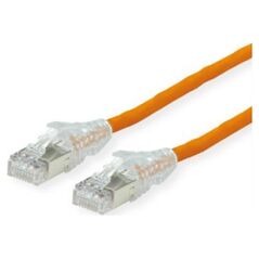 DTWYLER DTWYLER Kabel krosowy kat. 6A (klasa EA) S/FTP, CU 7702 flex LSOH, AMP v2, pomarańczowy, 0,5 m