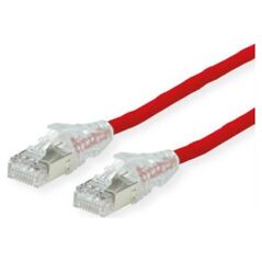 DTWYLER DTWYLER Kabel krosowy Kat.6A (klasa EA) S/FTP, CU 7702 flex LSOH, AMP v2, rot, 7,5 m