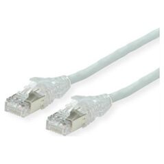 DTWYLER Kabel krosowy DTWYLER kat. 6A (klasa EA) S/FTP, CU 7702 flex LSOH, AMP v2, krzyżowy, szary, 3 m