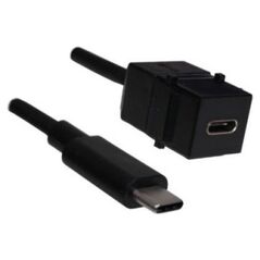 Bachmann BACHMANN Złącze Keystone USB 3.1 typu C żeńskie/żeńskie, 0,5 m