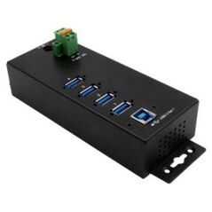 Exsys EXSYS EX-1186HMVS-2 4-portowy koncentrator USB 3.2 Gen 1 z ochroną przeciwprzepięciową ESD 15KV