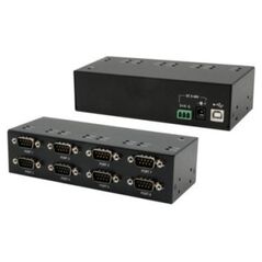 Exsys EXSYS EX-13078HM USB 2.0 do 8 portów szeregowych RS-232 metalowa obudowa chipset FTDI