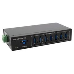Exsys EXSYS EX-11227HMVS 7 Port USB 3.2 Gen 1 Metall HUB VIA VL811+ Chipset