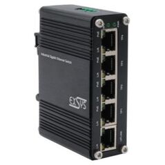 Exsys EXSYS EX-62020PoE 5-portowy przemysłowy przełącznik Ethernet PoE