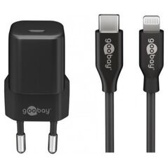 Ładowarka Goobay Zestaw do ładowania Lightning/USB-C PD (30 W)