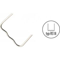 Dedra Zszywki do plastiku typ RS18, 0.8mm, mała fala,100szt