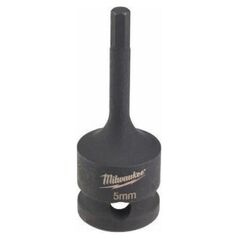 Milwaukee MILWAUKEE IMPACT SOCKET 1/2" HEX 5 SHANK