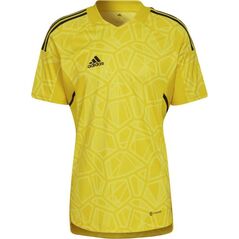 Adidas Koszulka męska adidas Condivo 22 Goalkeeper Jersey Short Sleeve żółta HF0138 M