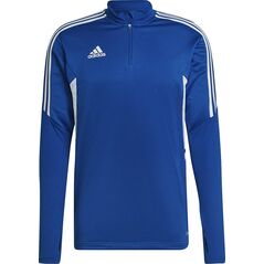 Adidas Bluza męska adidas Condivo 22 Training 1/2 zip niebiesko-biała HA6271 L