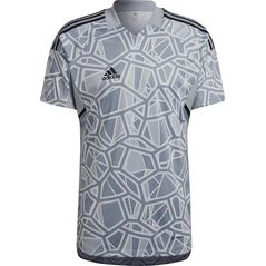 Adidas Koszulka męska Condivo 22 Goalkeeper Jersey Short Sleeve szara HB1622 S