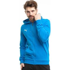 Puma Bluza męska Puma Team Goal Casuals Hooded niebieska 658595 02 L