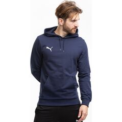 Puma Bluza męska Puma Team Goal Casuals Hoody granatowa 658618 06 S