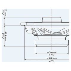 Głośnik samochodowy Sony Sony XS-130 GS 13cm Koaxial-Lautsprecher