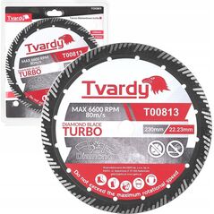 Tvardy Tarcza diamentowa Turbo 230x15x22.23mm (25)