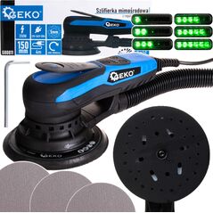 Geko Szlifierka mimośrodowa bezszczotkowa 150mm 350W z regulacją prędkości (6)