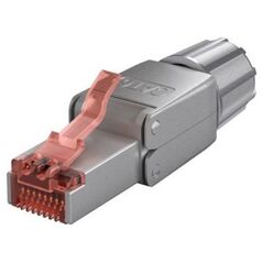 Goobay CAT 6 złącze RJ45 do montażu bez użycia narzędzi, ekranowane STP