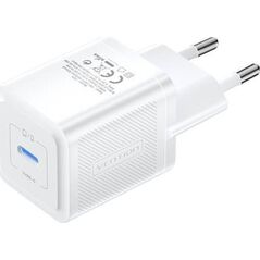 Kabel zasilający Vention Ładowarka sieciowa, Vention, FEPW0-EU, USB-C, 20W, GaN (biała)