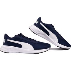 Puma Buty męskie do biegania Puma Night Runner V2 granatowo-białe 379257 03 44,5