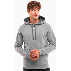 Under Armour Bluza z kapturem męska Under Armour Rival Fleece Hoodie szara 1379757 025 M