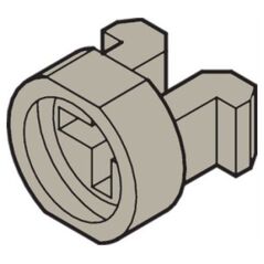 SCHROFF Tuleje SCHROFF do M2.5, plastikowe, szare, 100 szt.