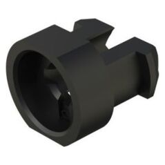 SCHROFF Tuleje SCHROFF do M2.5, plastikowe, czarne, 100 szt.