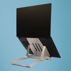 R-GO Tools R-Go Tools Riser R-Go Basic podstawka pod laptopa, srebrna