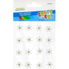 Craft with Fun BN STARS ΔΙΑΚΟΣΜΗΣΗ ΛΕΥΚΟ 1,7CM 16ΤΕΜ CF 12/ 9700008 5908275192459