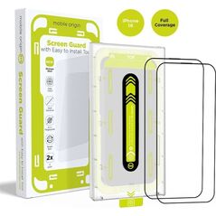MOBILE ORIGIN Screen Guard z aplikatorem, 2 szt. do iPhone 16