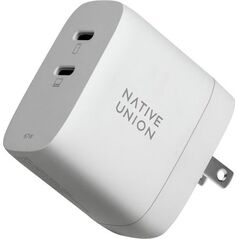 Zasilacz do laptopa Native Union Native Union FAST-PD67-WHT-INT ładowarka do urządzeń przenośnych Laptop, Smartfon, Tablet Biały Prąd przemienny Szybkie ładowanie Wewnętrzna