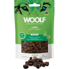 WOOLF  Przysmak dla psa Woolf Soft Cubes Lamb Monoprotein 100g