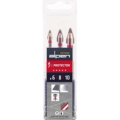 Wiertło Alpen Alpen C PROTECTOR 3-pcs. 6-8-10