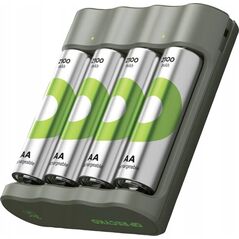 Ładowarka GP GP ReCyko B441 4-Port USB-Model Charger incl.4xAA NiMh 2100mAh