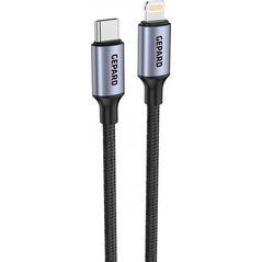 Kabel USB Gepard Kabel GEPARD USB-C - Lightning PD20W metal head 1,2m