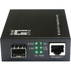 Konwerter światłowodowy LevelOne LevelOne Konverter GVT-2051 10GBit>RJ45 to SFP+           sw