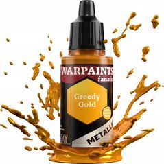 Army Painter The Army Painter: Warpaints - Fanatic - Metallic - Greedy Gold