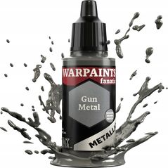 Army Painter The Army Painter: Warpaints - Fanatic - Metallic - Gun Metal